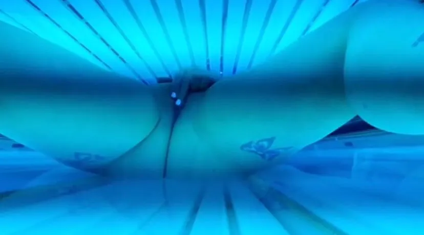 Masterbating In A Tanning Bed